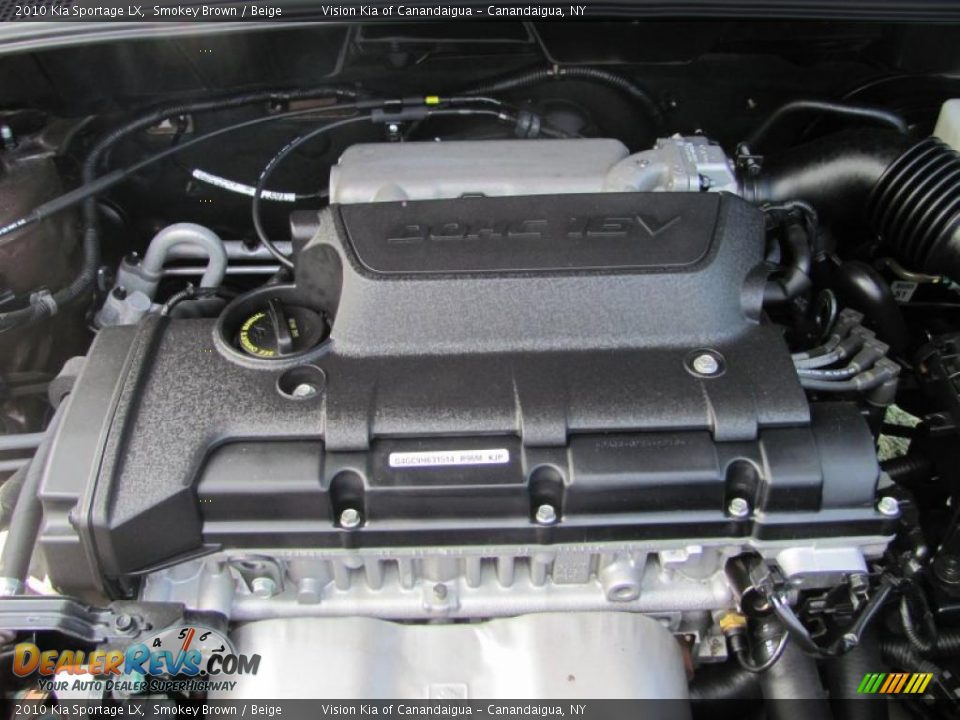 2010 Kia Sportage LX Smokey Brown / Beige Photo #10