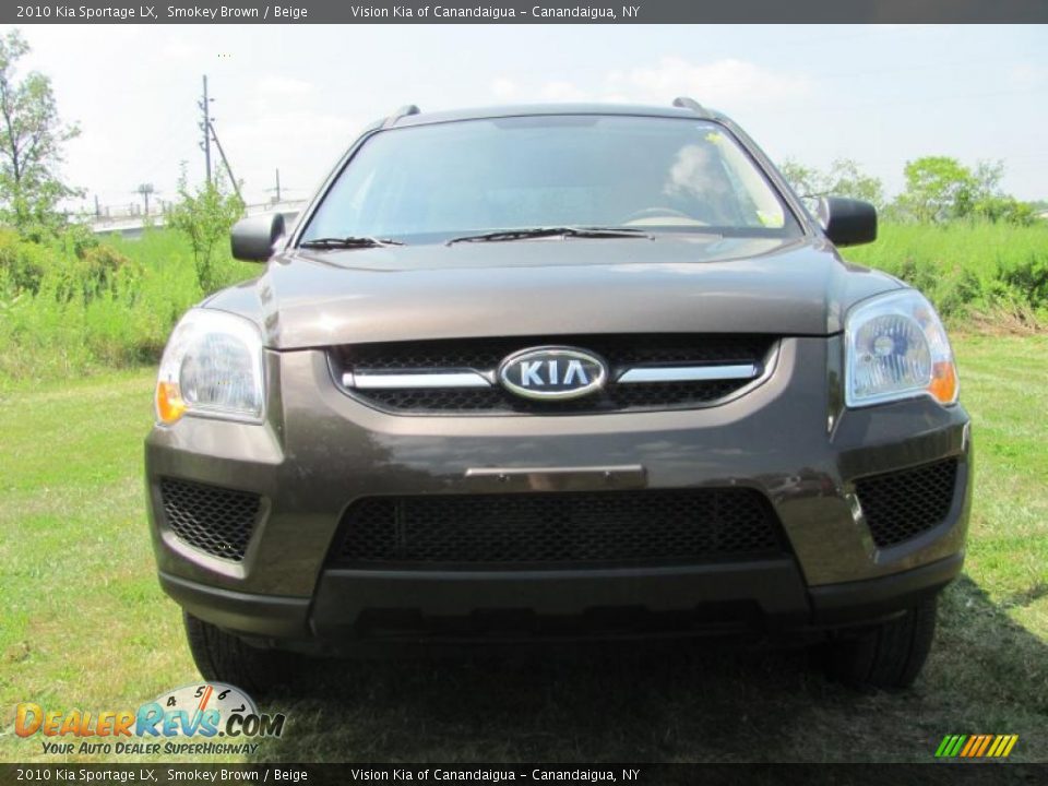 2010 Kia Sportage LX Smokey Brown / Beige Photo #14