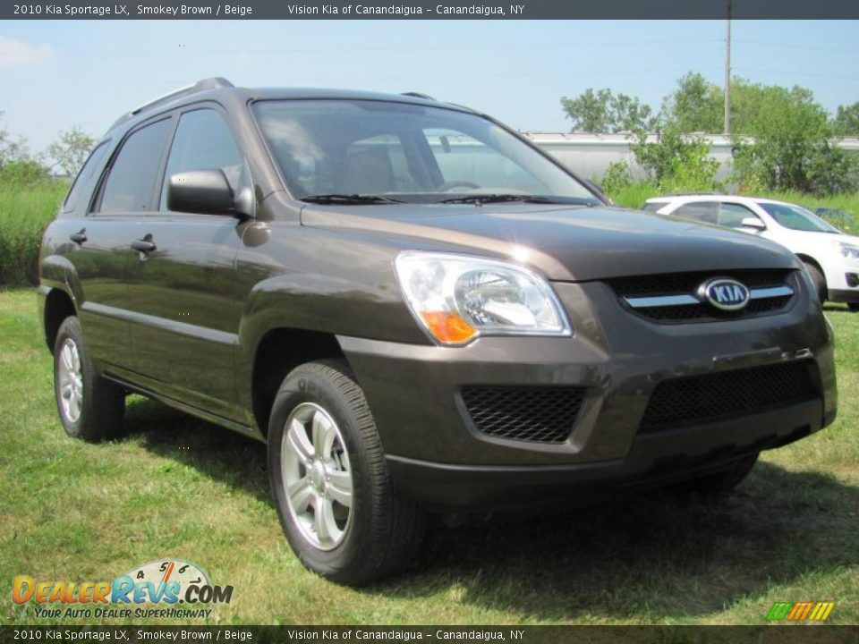 2010 Kia Sportage LX Smokey Brown / Beige Photo #15