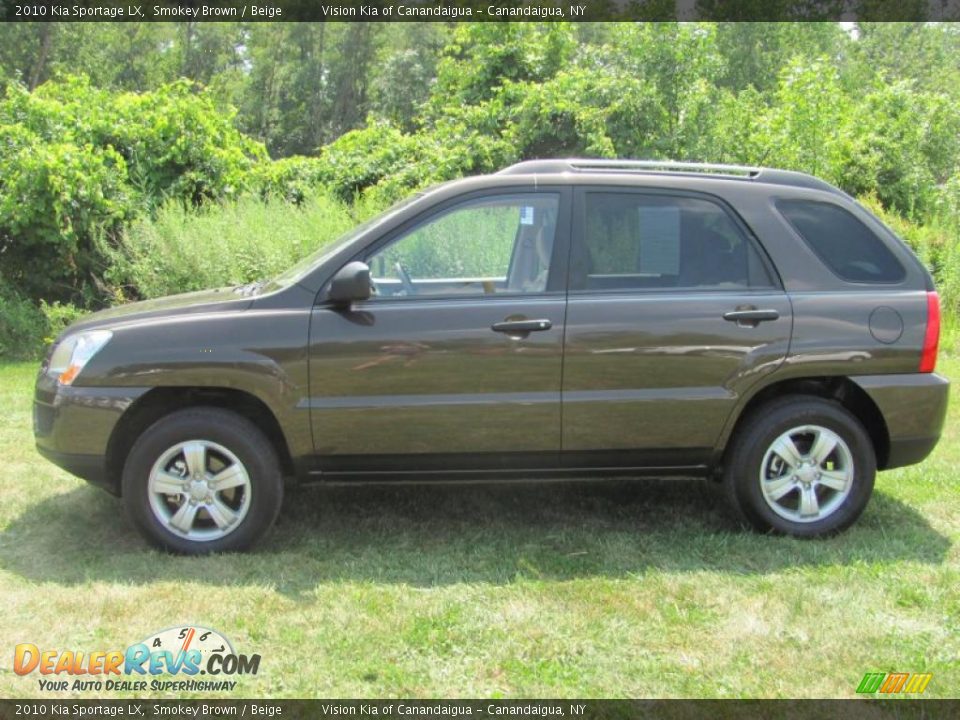 2010 Kia Sportage LX Smokey Brown / Beige Photo #16