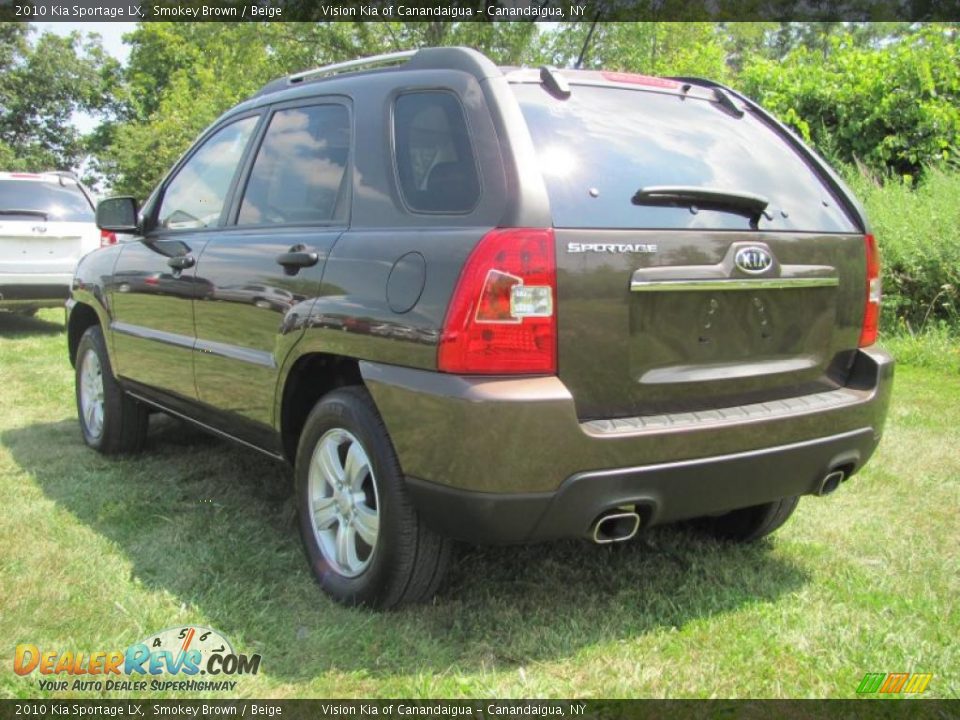 2010 Kia Sportage LX Smokey Brown / Beige Photo #18