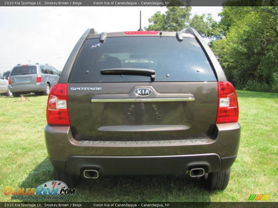 2010 Kia Sportage LX Smokey Brown / Beige Photo #19