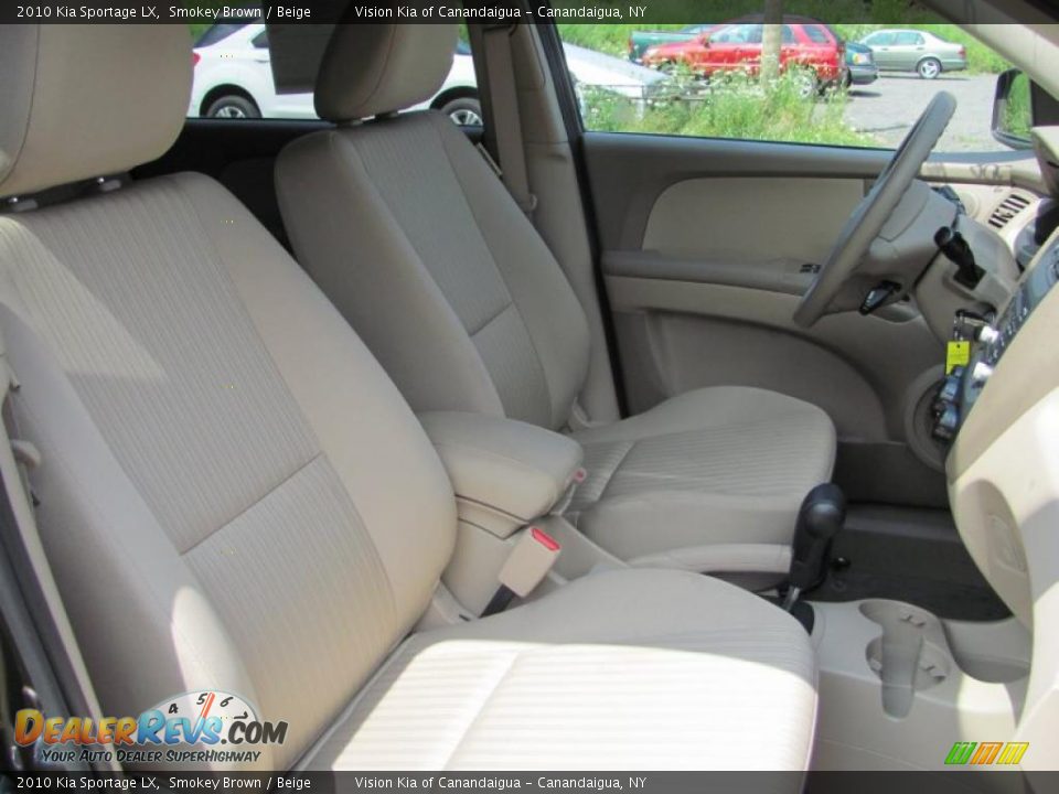 2010 Kia Sportage LX Smokey Brown / Beige Photo #20
