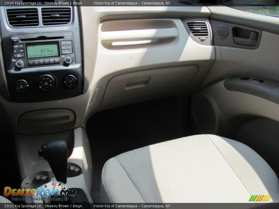 2010 Kia Sportage LX Smokey Brown / Beige Photo #22