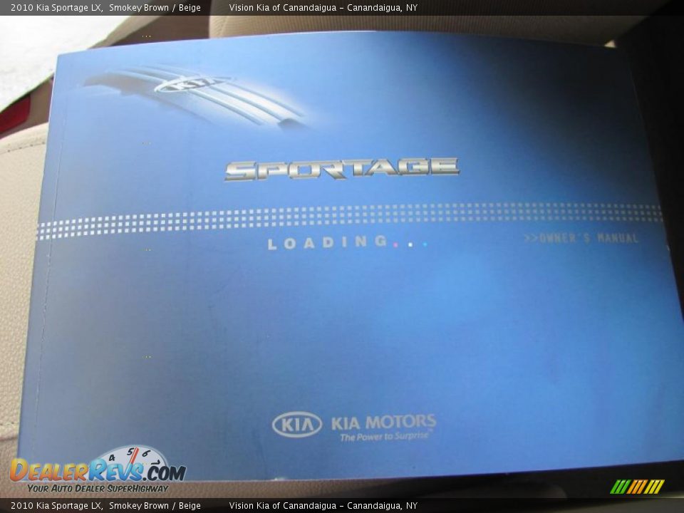 2010 Kia Sportage LX Smokey Brown / Beige Photo #29