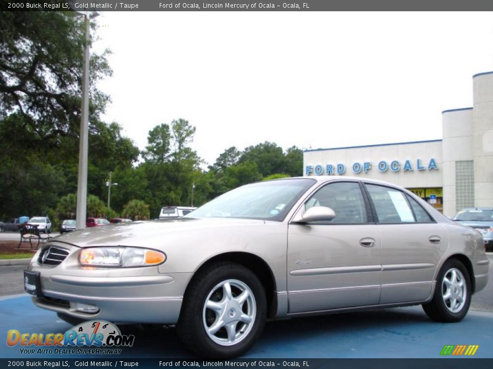 2000 Buick Regal LS Gold Metallic / Taupe Photo #1