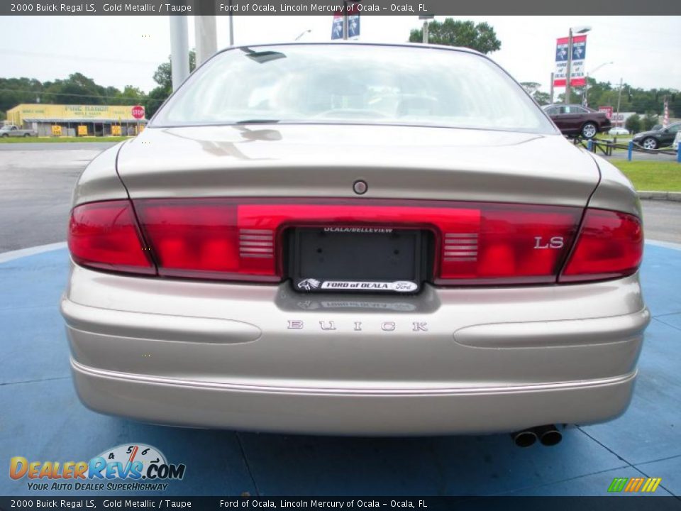 2000 Buick Regal LS Gold Metallic / Taupe Photo #4