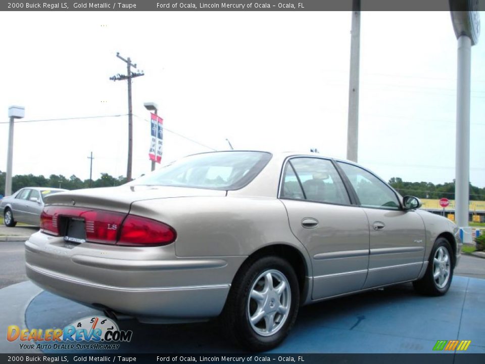2000 Buick Regal LS Gold Metallic / Taupe Photo #5