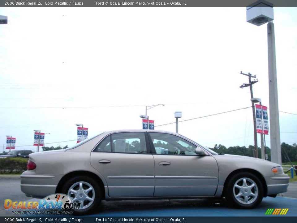 2000 Buick Regal LS Gold Metallic / Taupe Photo #6