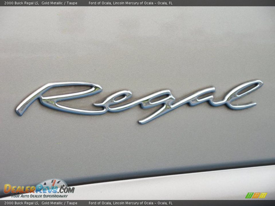 2000 Buick Regal LS Gold Metallic / Taupe Photo #9