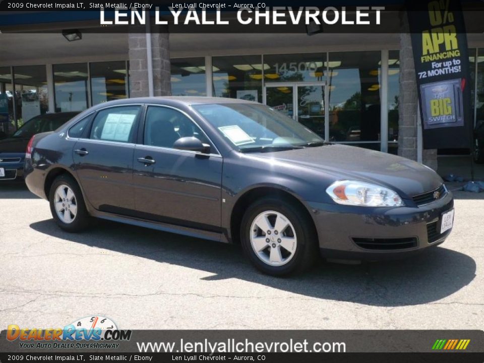 2009 Chevrolet Impala LT Slate Metallic / Ebony Photo #1
