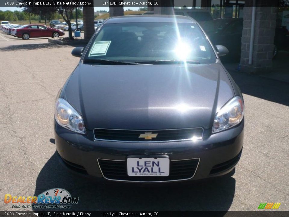 2009 Chevrolet Impala LT Slate Metallic / Ebony Photo #3