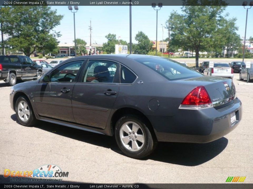 2009 Chevrolet Impala LT Slate Metallic / Ebony Photo #4