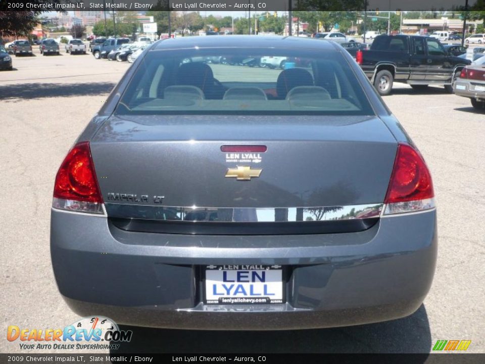2009 Chevrolet Impala LT Slate Metallic / Ebony Photo #5