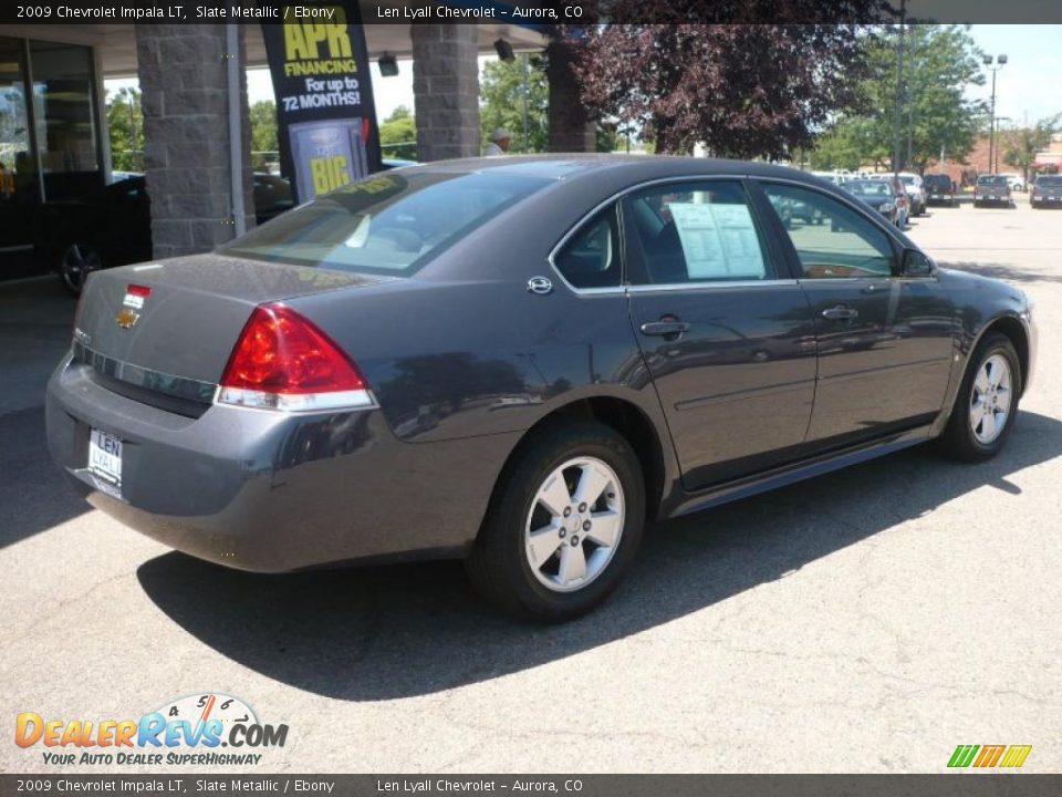 2009 Chevrolet Impala LT Slate Metallic / Ebony Photo #6