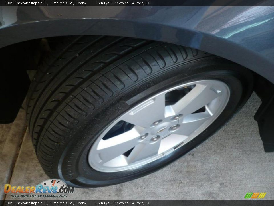 2009 Chevrolet Impala LT Slate Metallic / Ebony Photo #18