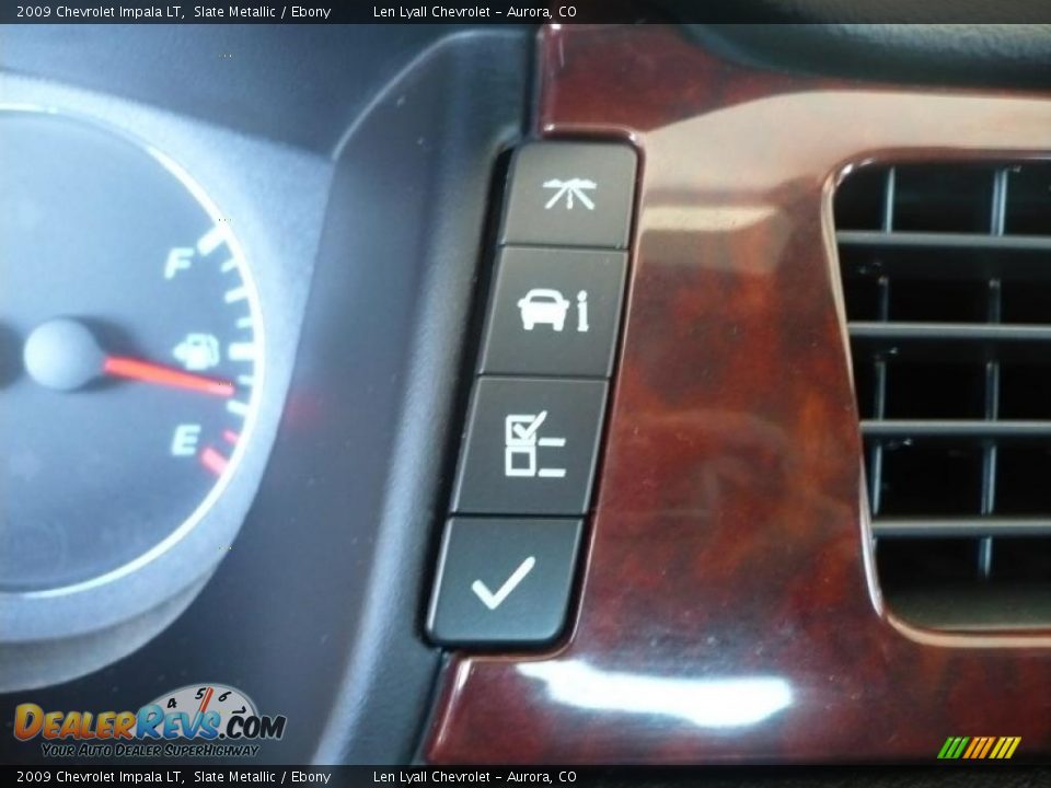 2009 Chevrolet Impala LT Slate Metallic / Ebony Photo #21