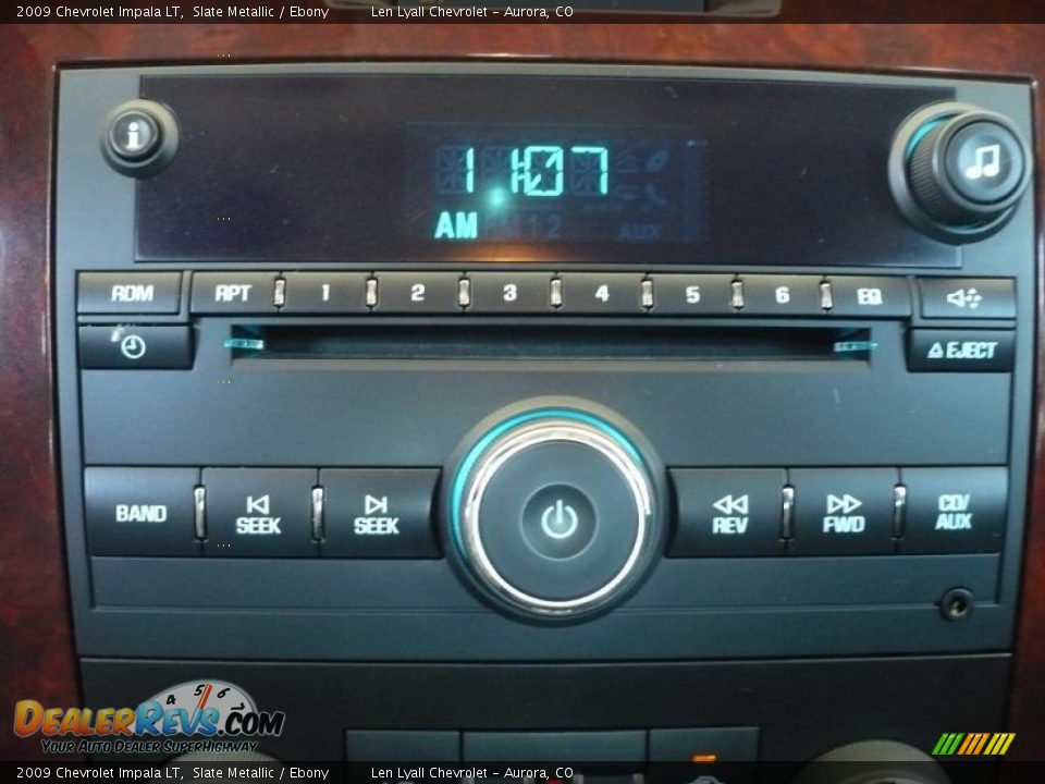 2009 Chevrolet Impala LT Slate Metallic / Ebony Photo #22