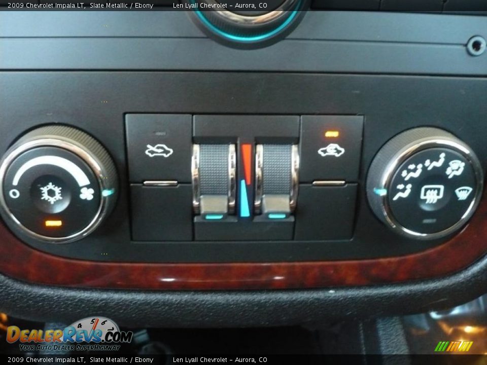 2009 Chevrolet Impala LT Slate Metallic / Ebony Photo #23