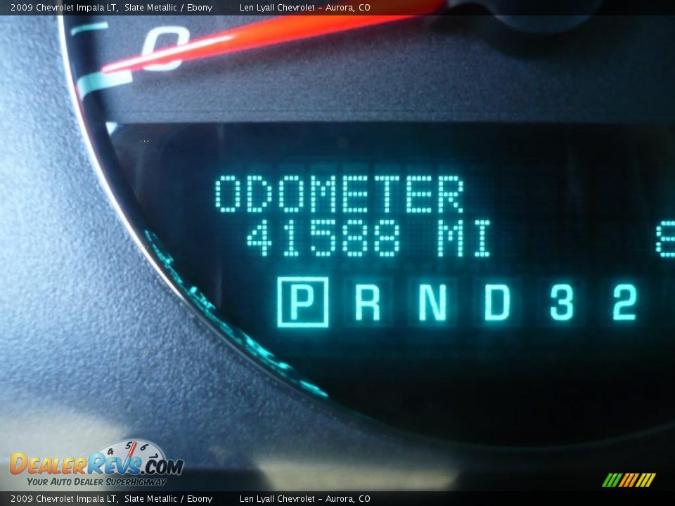 2009 Chevrolet Impala LT Slate Metallic / Ebony Photo #25