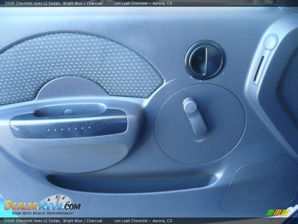 2006 Chevrolet Aveo LS Sedan Bright Blue / Charcoal Photo #7