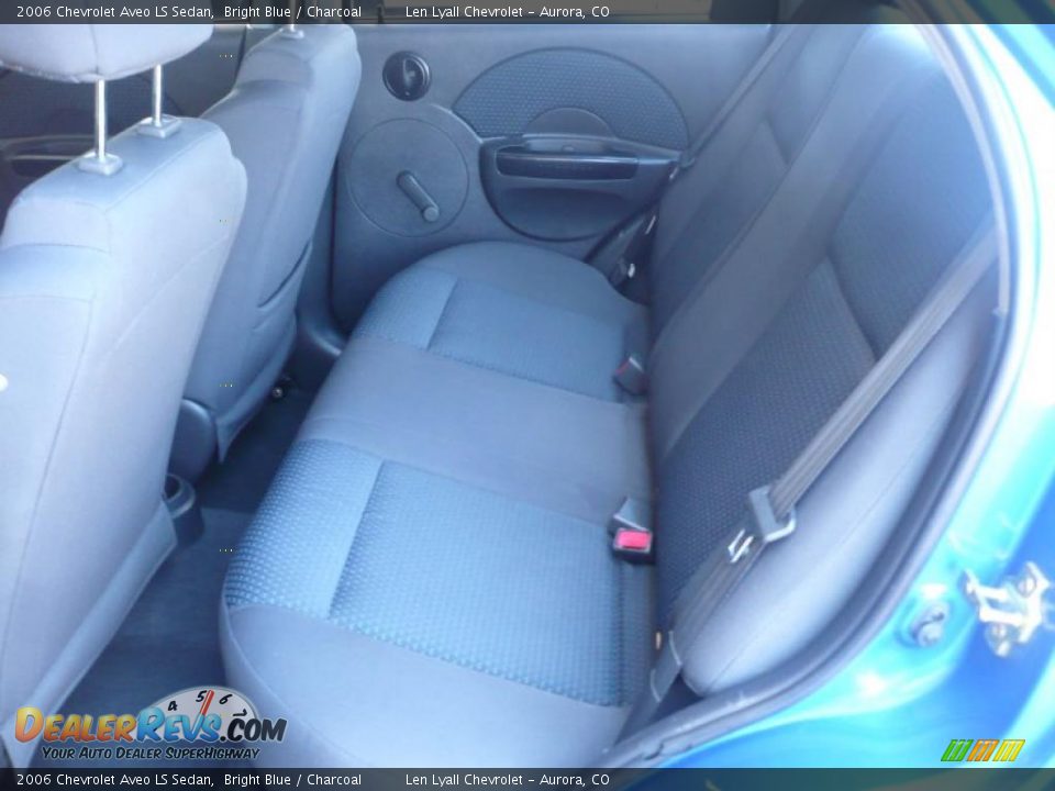 2006 Chevrolet Aveo LS Sedan Bright Blue / Charcoal Photo #9