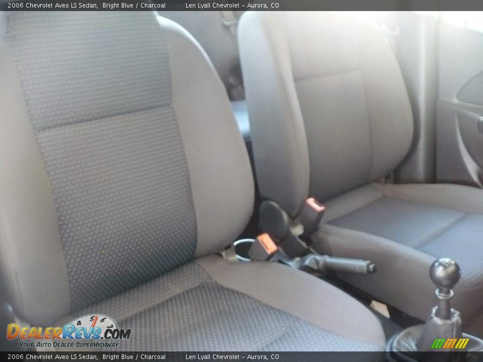 2006 Chevrolet Aveo LS Sedan Bright Blue / Charcoal Photo #12