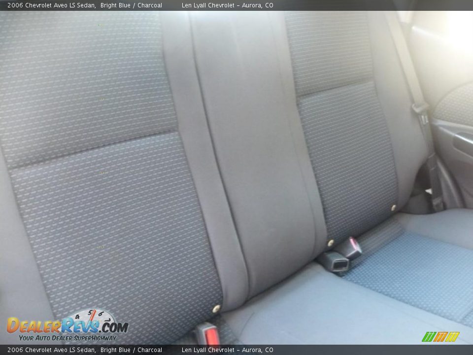 2006 Chevrolet Aveo LS Sedan Bright Blue / Charcoal Photo #13