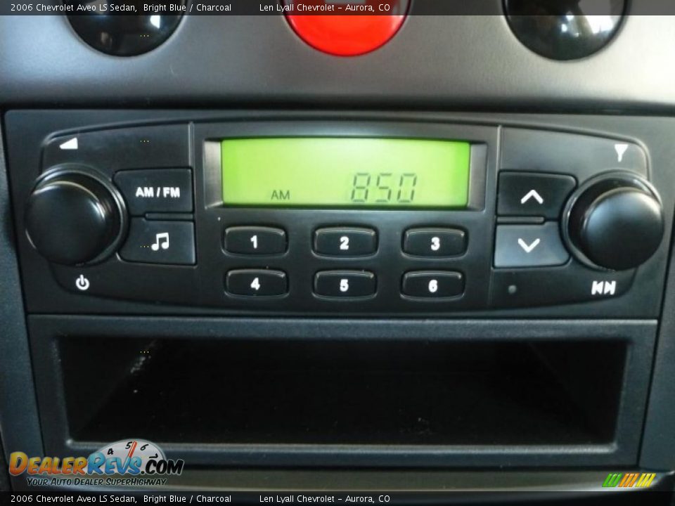 2006 Chevrolet Aveo LS Sedan Bright Blue / Charcoal Photo #18