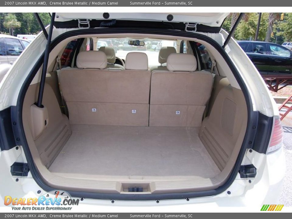 2007 Lincoln MKX AWD Creme Brulee Metallic / Medium Camel Photo #9