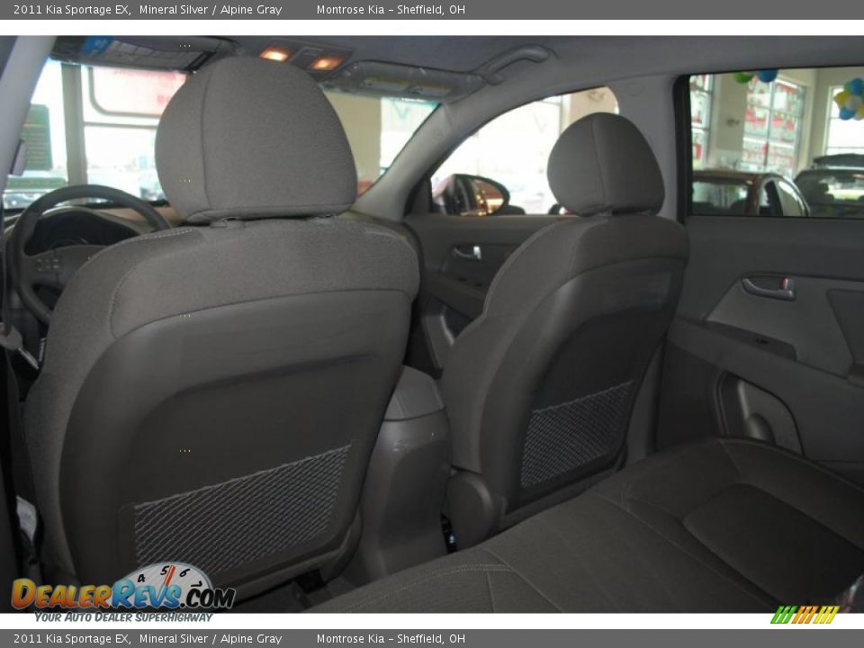 2011 Kia Sportage EX Mineral Silver / Alpine Gray Photo #17