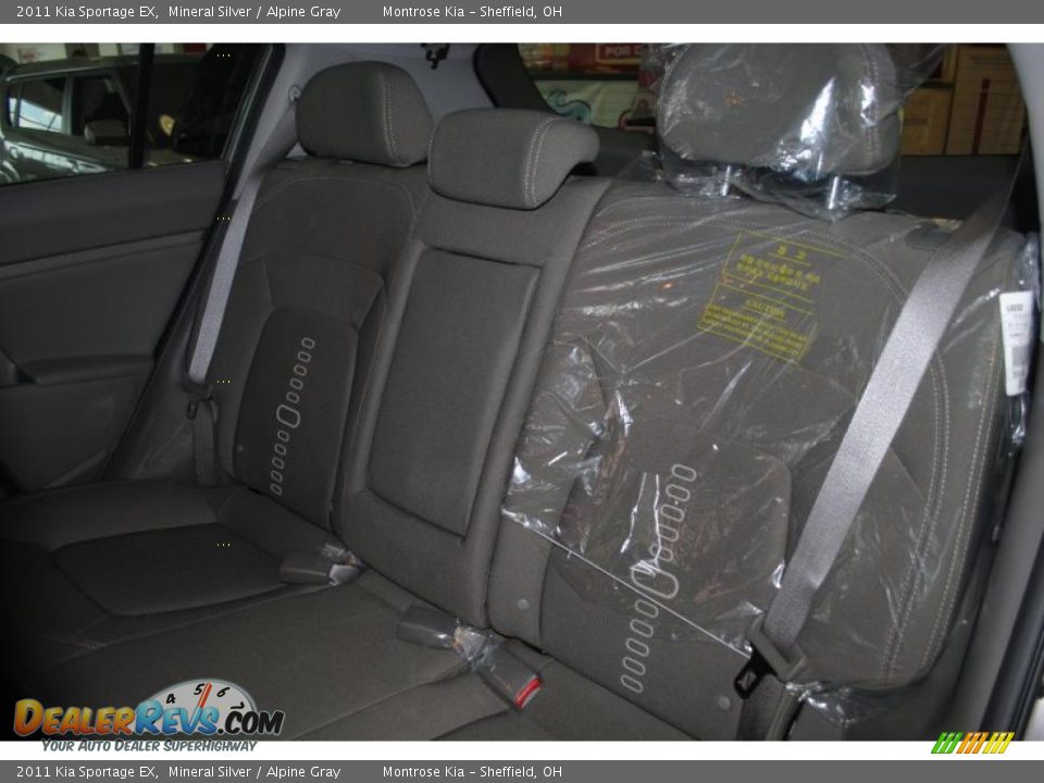 2011 Kia Sportage EX Mineral Silver / Alpine Gray Photo #18