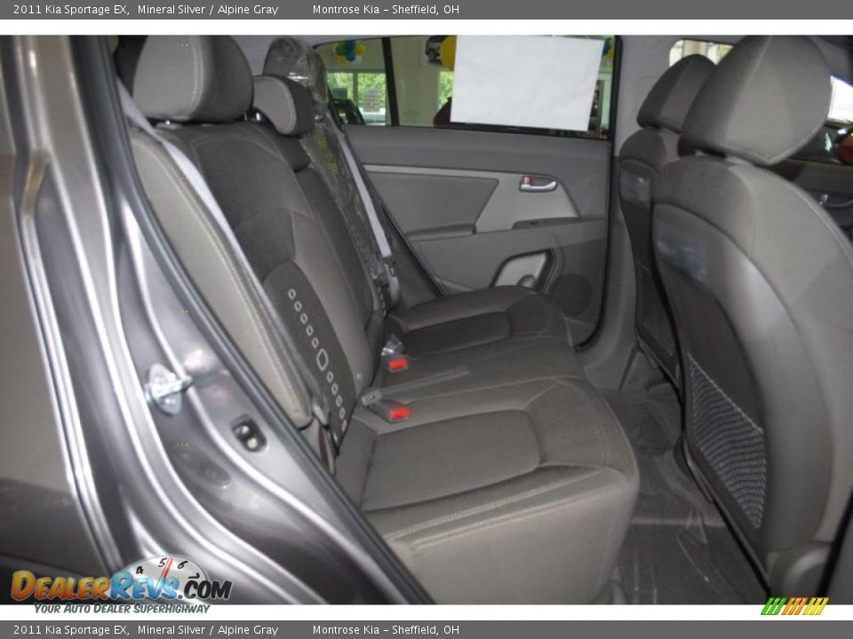 2011 Kia Sportage EX Mineral Silver / Alpine Gray Photo #19