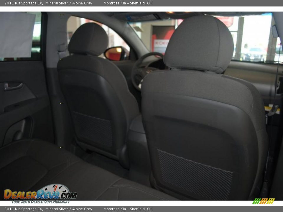 2011 Kia Sportage EX Mineral Silver / Alpine Gray Photo #20