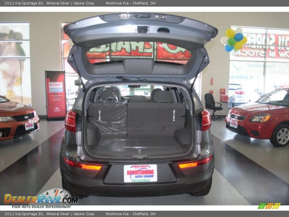 2011 Kia Sportage EX Mineral Silver / Alpine Gray Photo #24