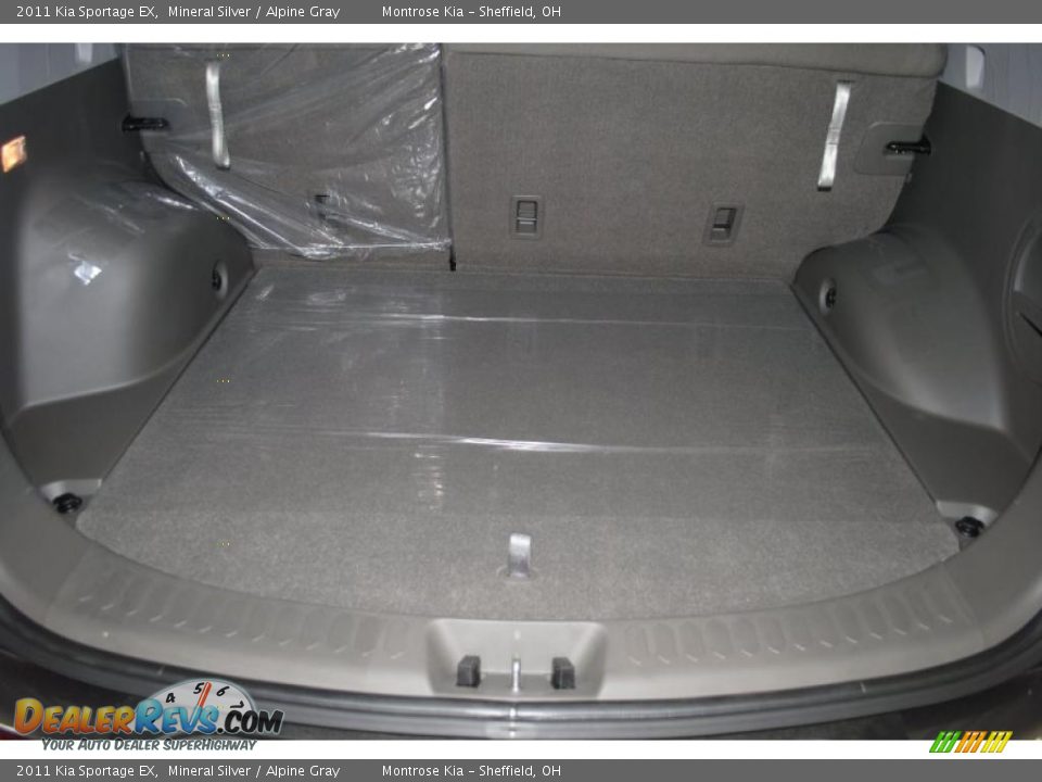 2011 Kia Sportage EX Mineral Silver / Alpine Gray Photo #25