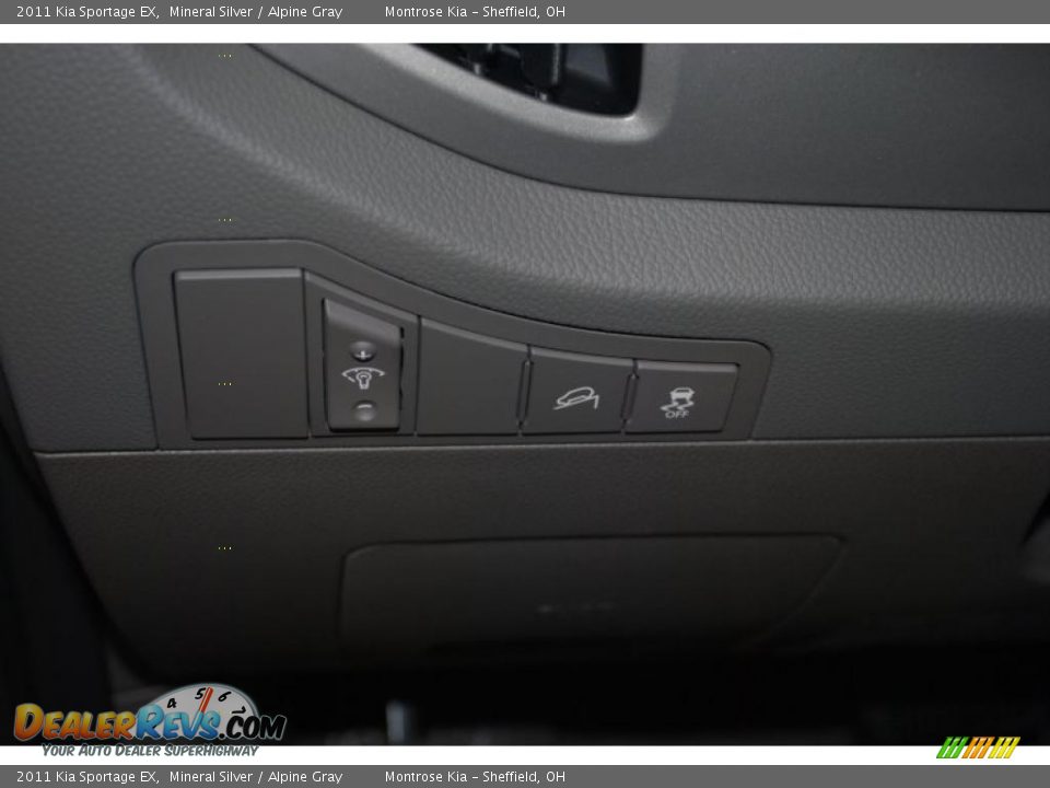 2011 Kia Sportage EX Mineral Silver / Alpine Gray Photo #27