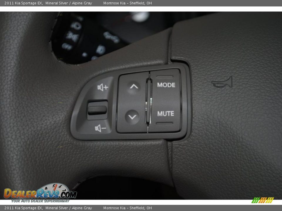 2011 Kia Sportage EX Mineral Silver / Alpine Gray Photo #29