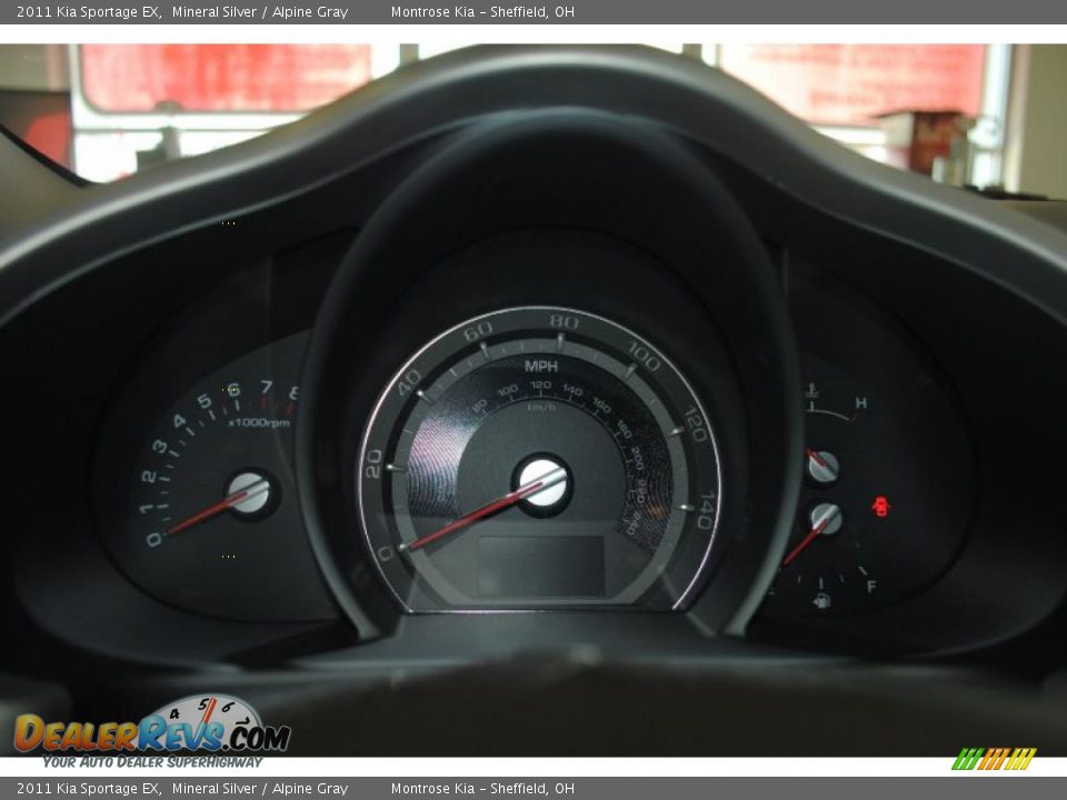 2011 Kia Sportage EX Mineral Silver / Alpine Gray Photo #32