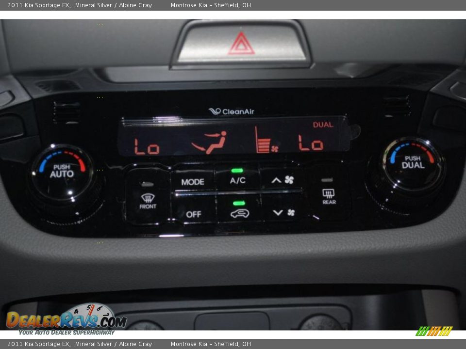 2011 Kia Sportage EX Mineral Silver / Alpine Gray Photo #35