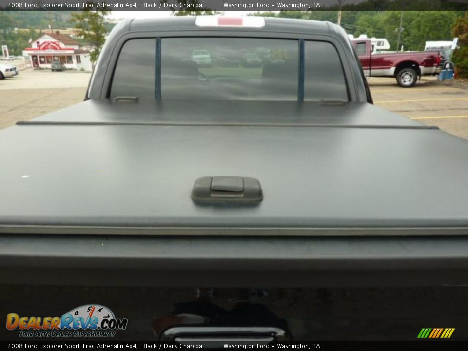 2008 Ford Explorer Sport Trac Adrenalin 4x4 Black / Dark Charcoal Photo #15