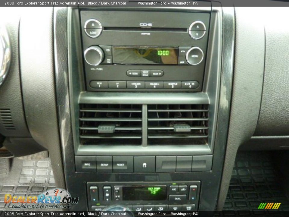 2008 Ford Explorer Sport Trac Adrenalin 4x4 Black / Dark Charcoal Photo #18