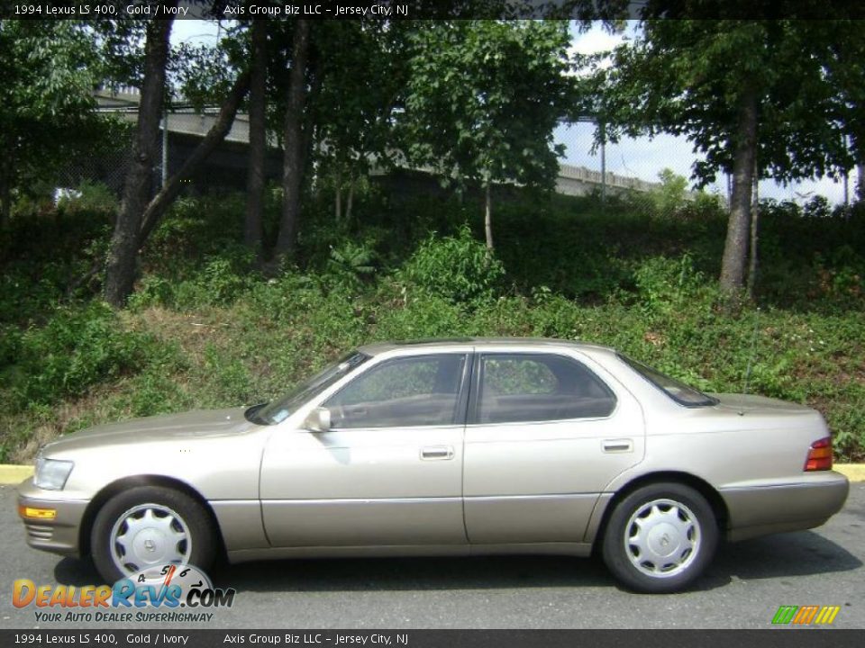 1994 Lexus LS 400 Gold / Ivory Photo #3