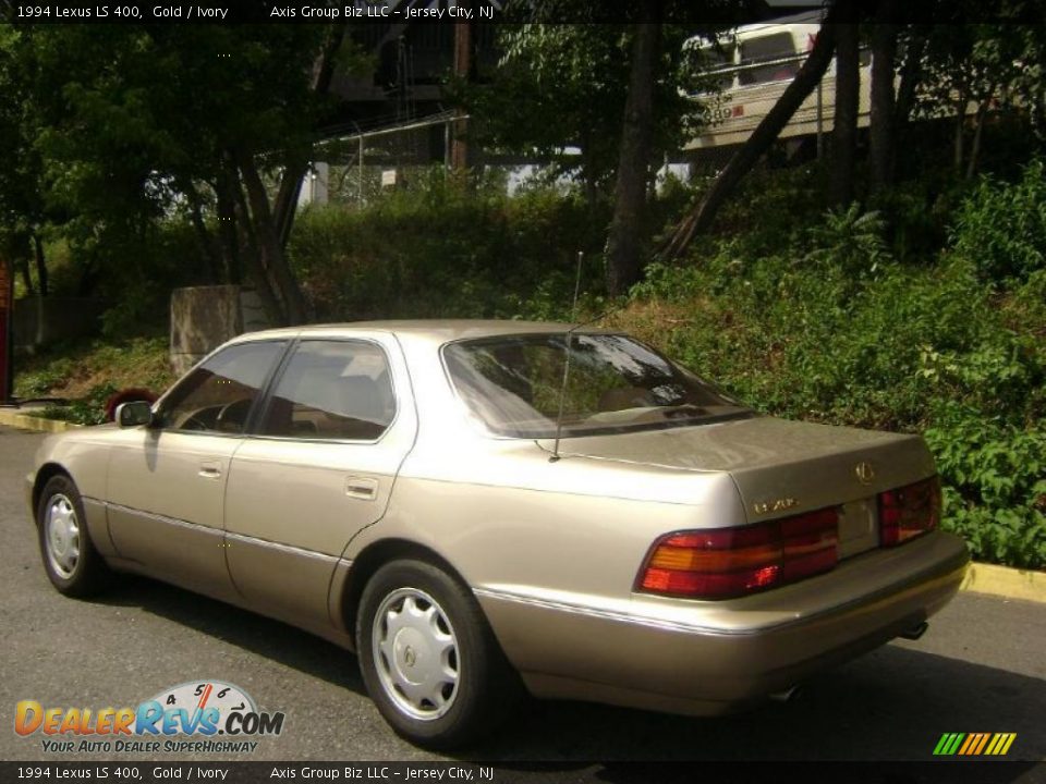 1994 Lexus LS 400 Gold / Ivory Photo #4