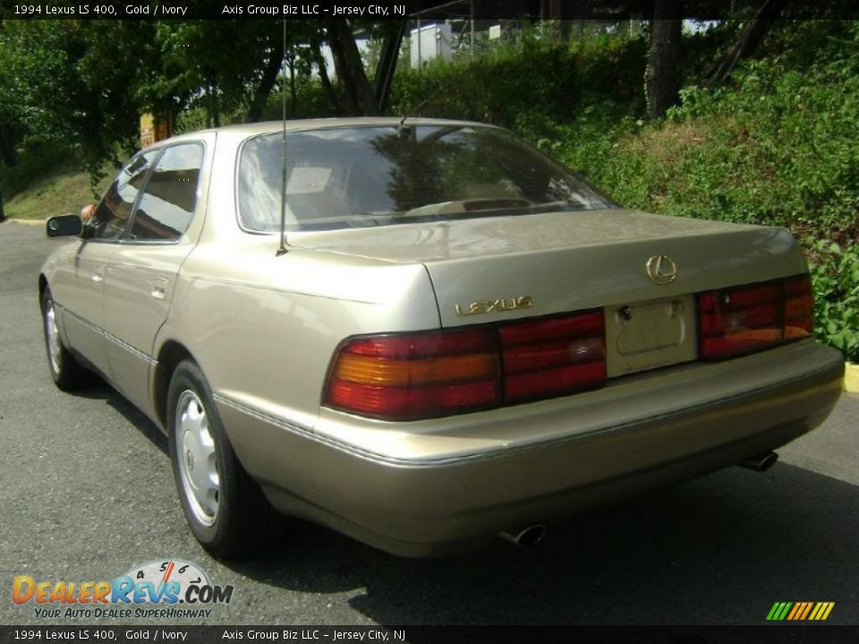 1994 Lexus LS 400 Gold / Ivory Photo #5