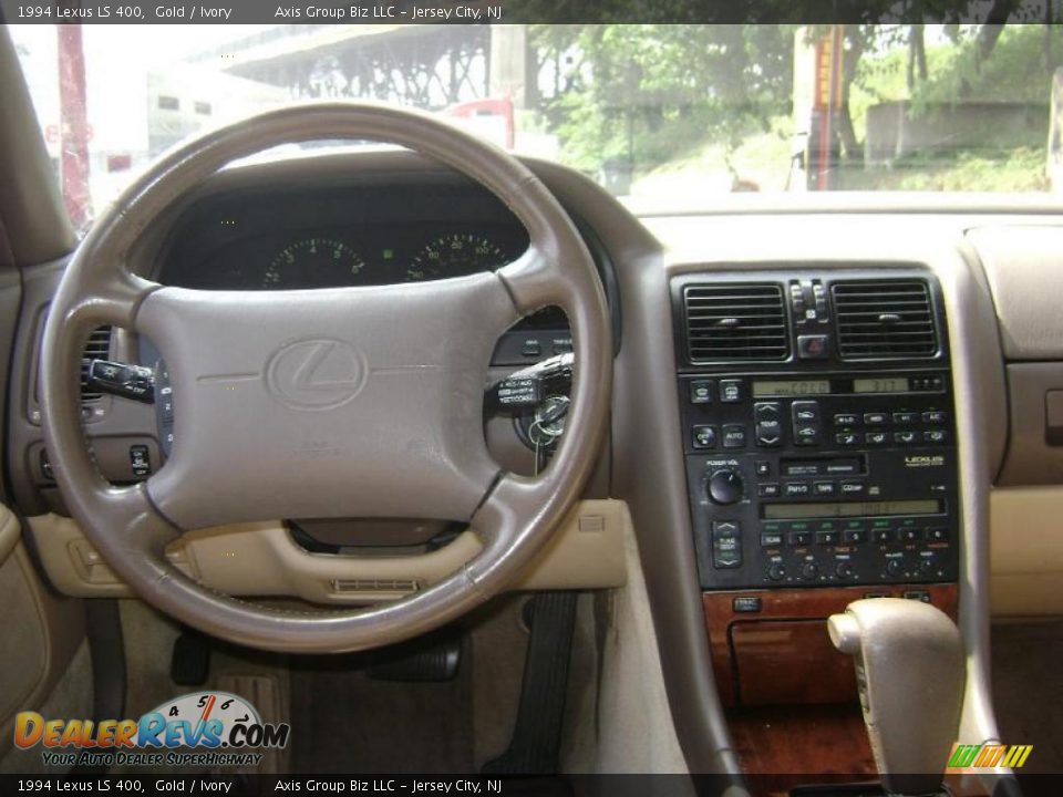 1994 Lexus LS 400 Gold / Ivory Photo #6