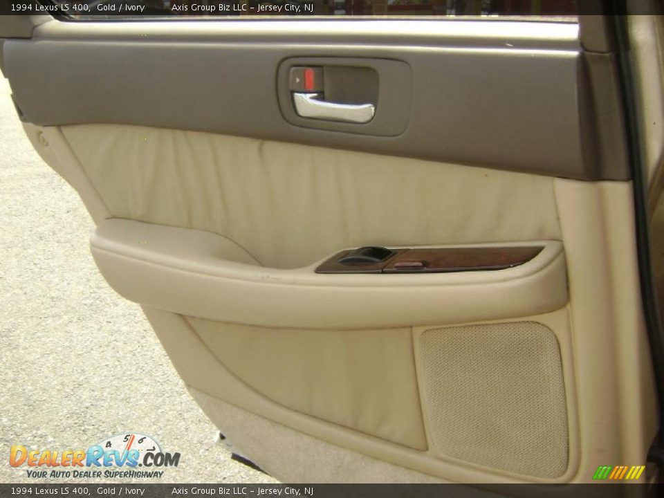1994 Lexus LS 400 Gold / Ivory Photo #9