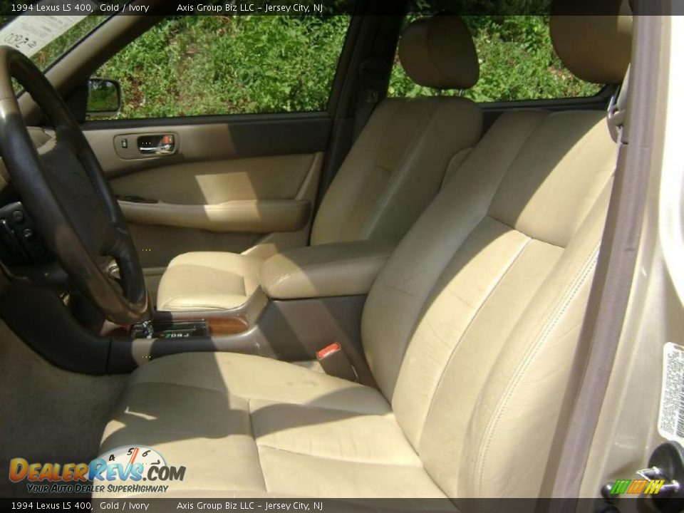 1994 Lexus LS 400 Gold / Ivory Photo #12