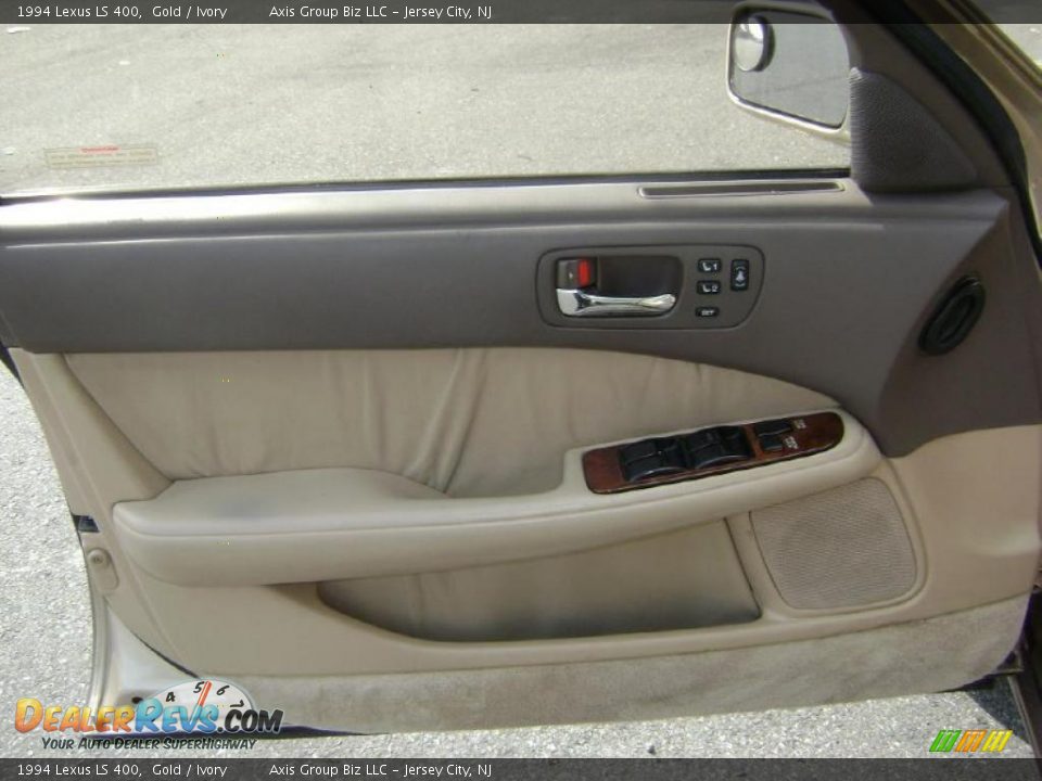 1994 Lexus LS 400 Gold / Ivory Photo #13