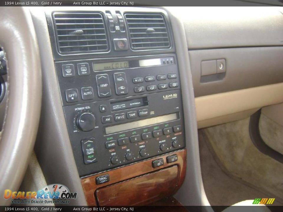 1994 Lexus LS 400 Gold / Ivory Photo #18